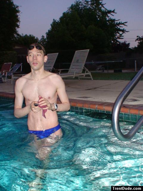 blue speedo