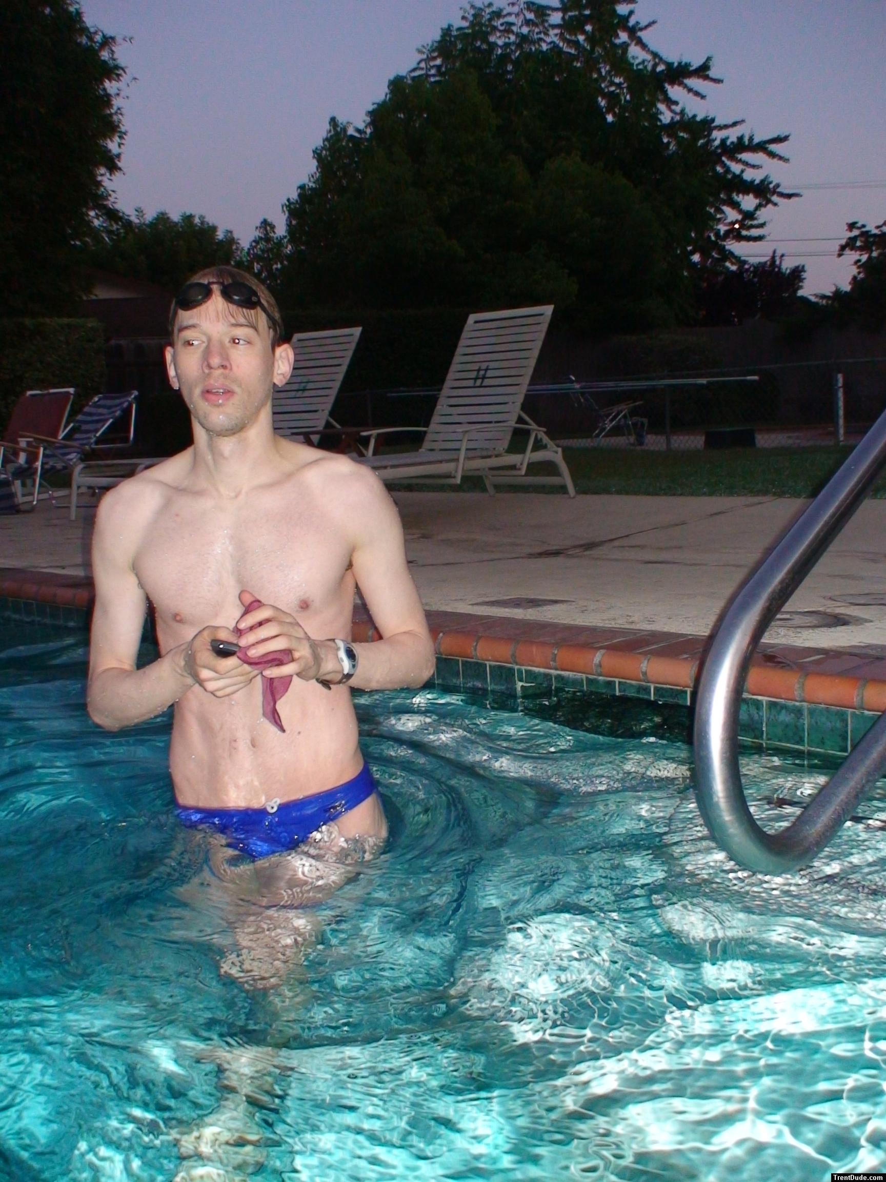 blue speedo