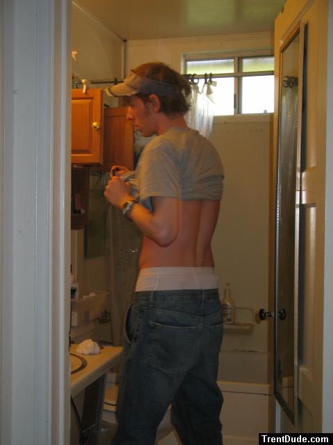 sagging jeans and Patagonia boxer briefs