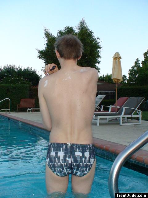 Nike Swim Geo Block Brief - Black - size 34