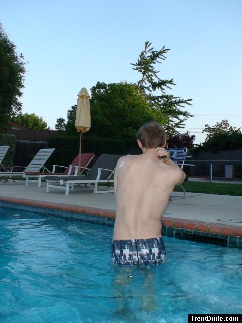 Nike Swim Geo Block Brief - Black - s 34 in