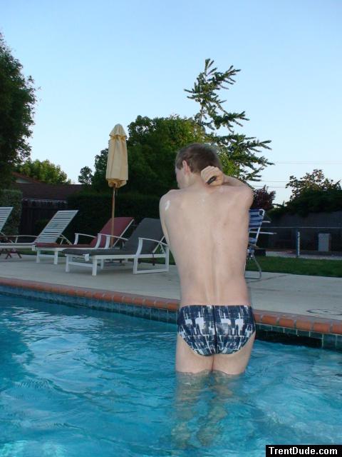 Nike Swim Geo Block Brief - Black -s 34 in