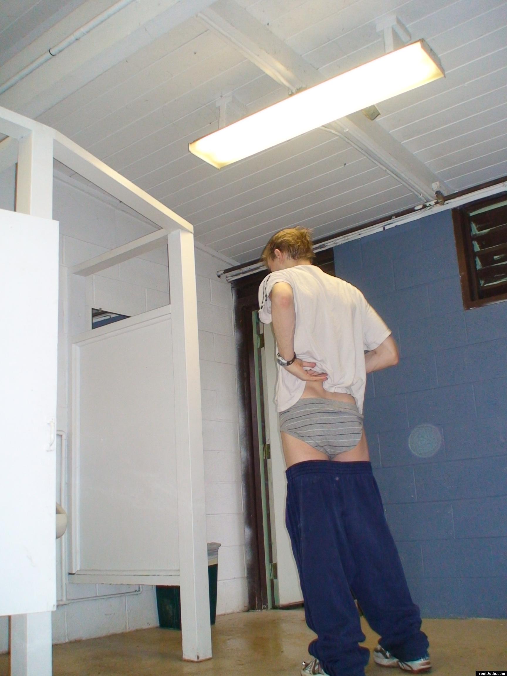 Grey tommy hilfiger underwear, adidas sweats