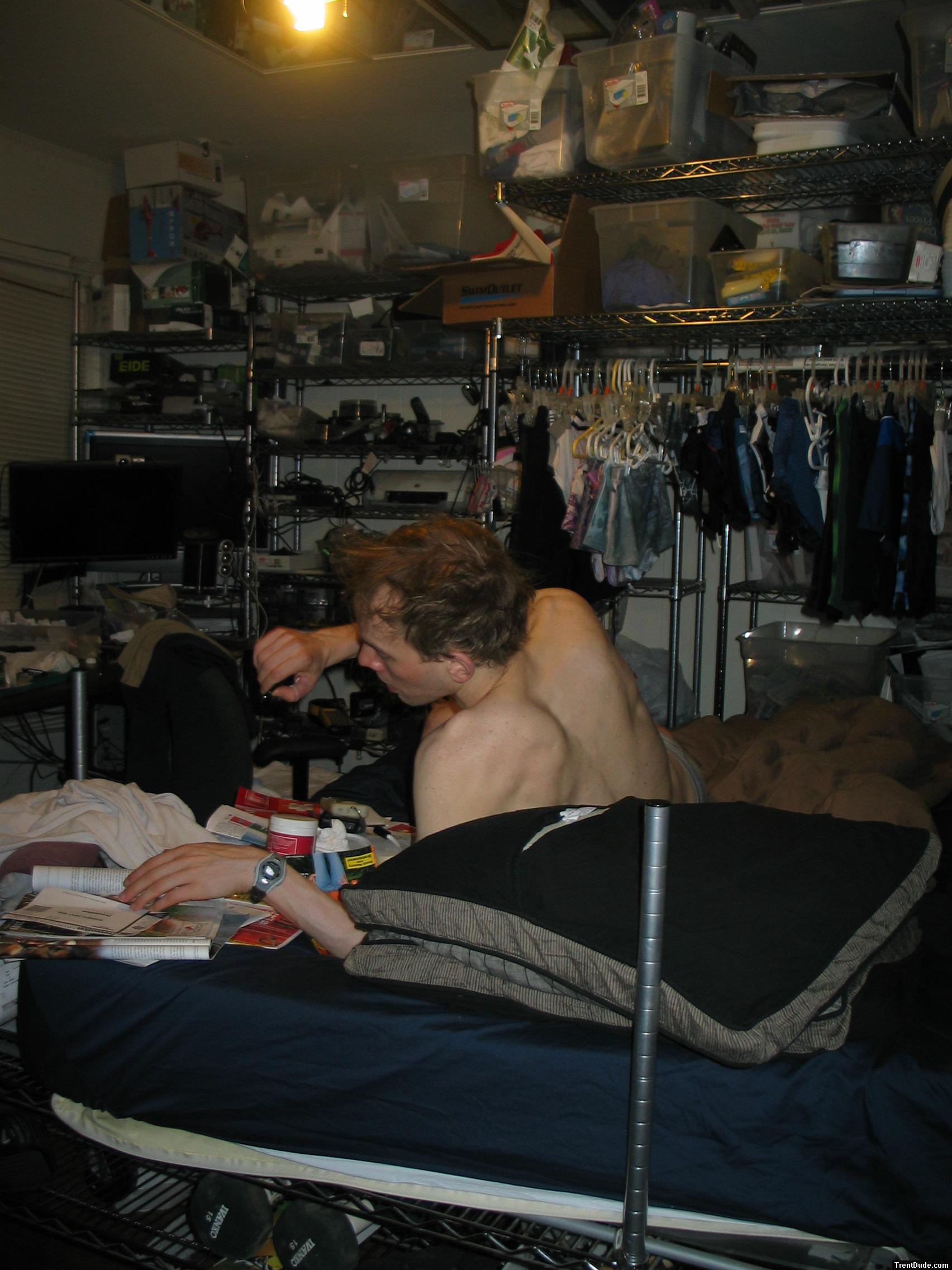 Finding a place to lay down