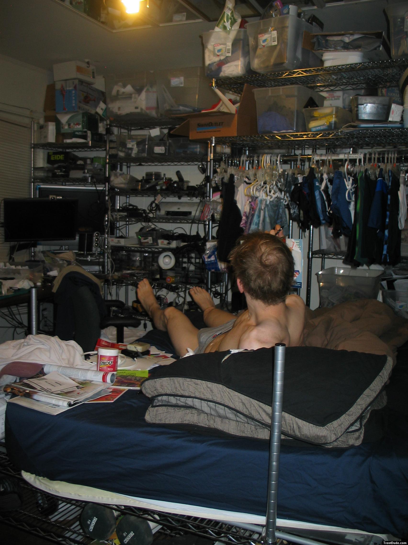 underwear in bed