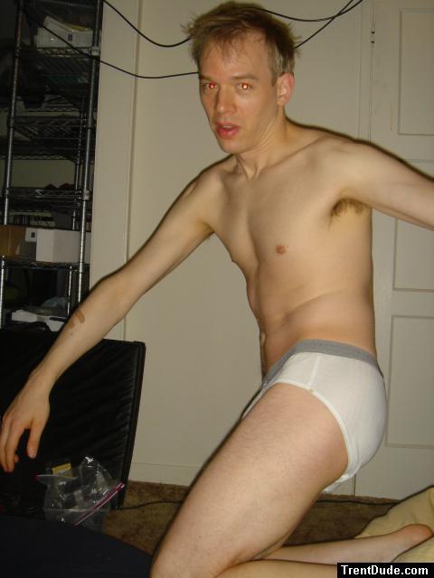 Jockey sport underwear with grey wasteband.