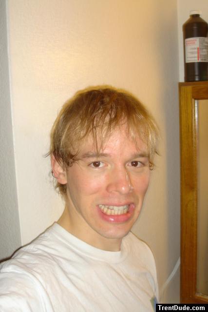 portrait - brushing teeth