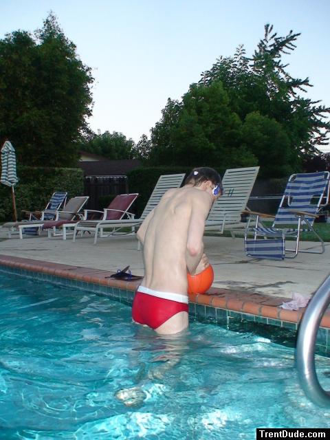 rear, red speedo with white speedo undernearth