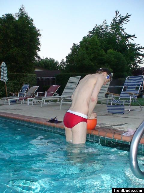 red speedo rear