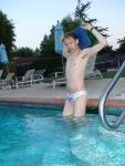 speedo and kickboard