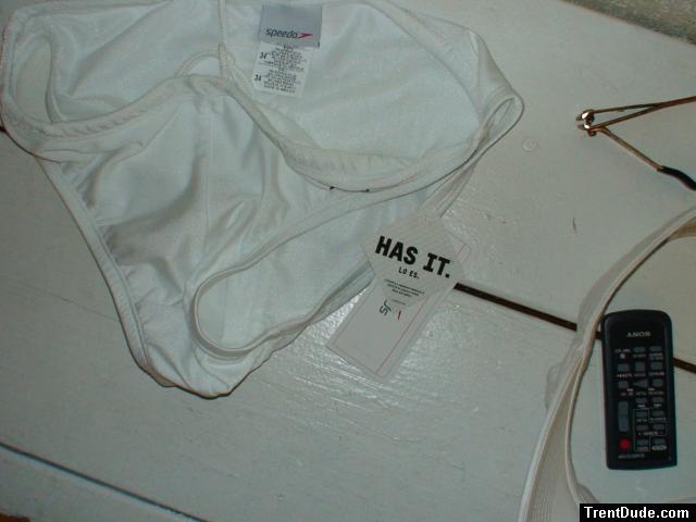 White speedo - maybe forsale someday