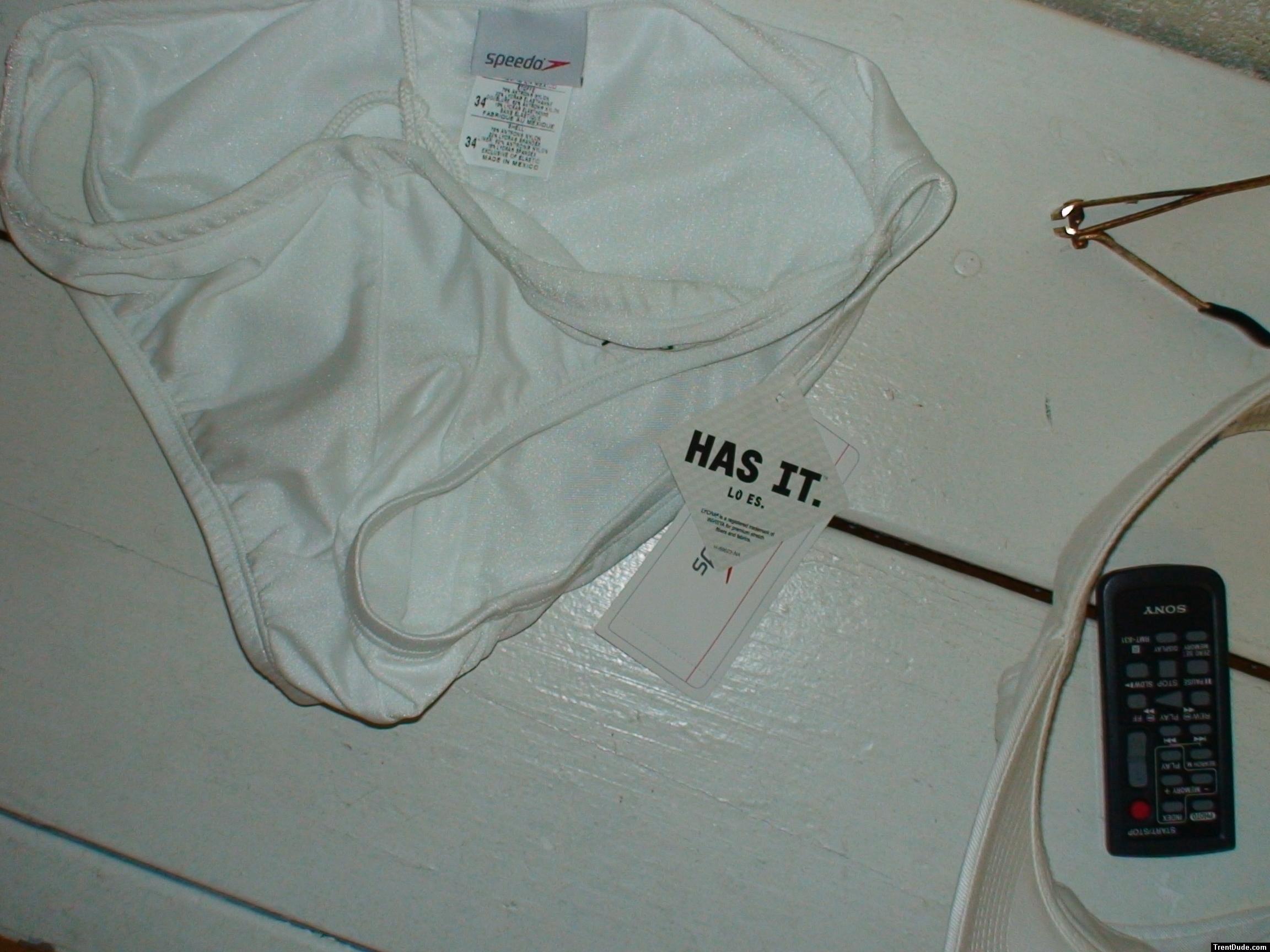 White speedo - maybe forsale someday