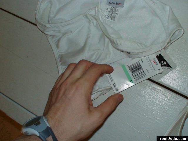 White speedo - maybe forsale someday