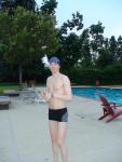 Calvin klein swim briefs at the pool