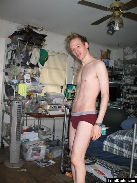 Red hanes briefs