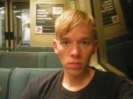 After a long night on the train