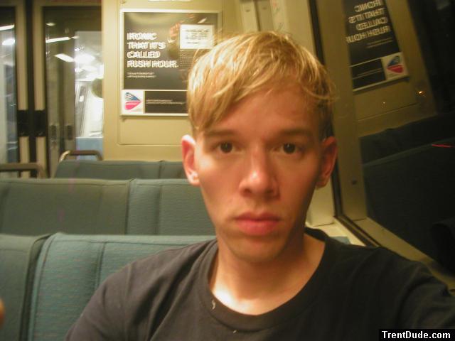 After a long night on the train