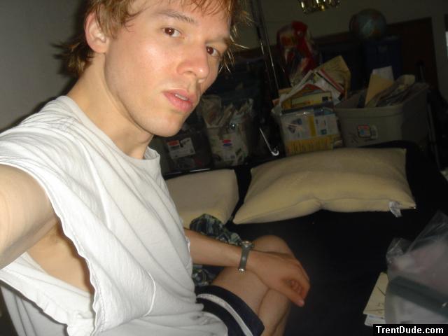 Trent on bed