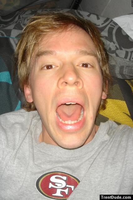 portrait - trent yelling at 49ers