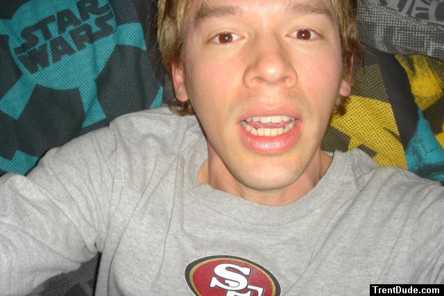 Trent with starwars bedding