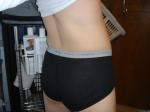 Black Hanes 5 - back underwear dupe
