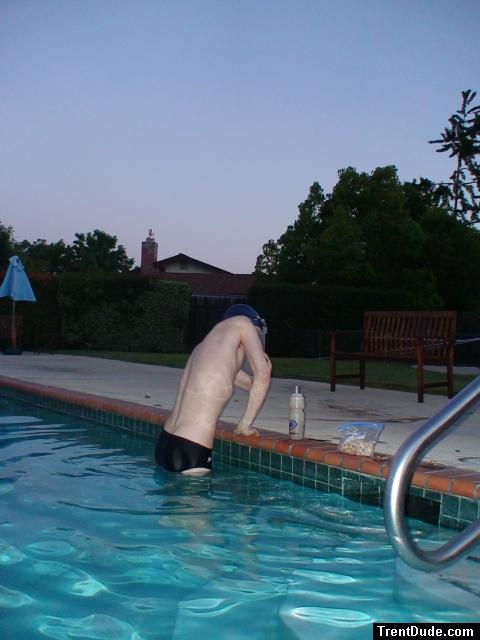 black speedo, Back