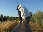 Sweat Pants outdoors