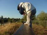 Sweats at the park (rear)