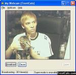 large cat in a headlock