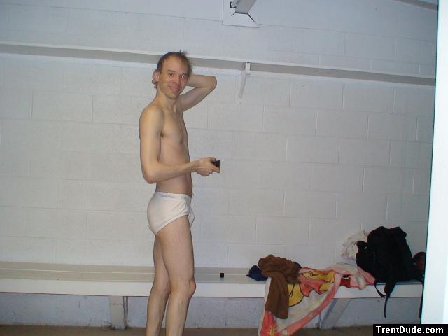 Calvin klein Hip Brief (S) in the swim locker room