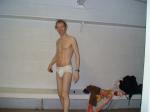 Calvin klein Hip Brief (S) in the swim locker room (smile)