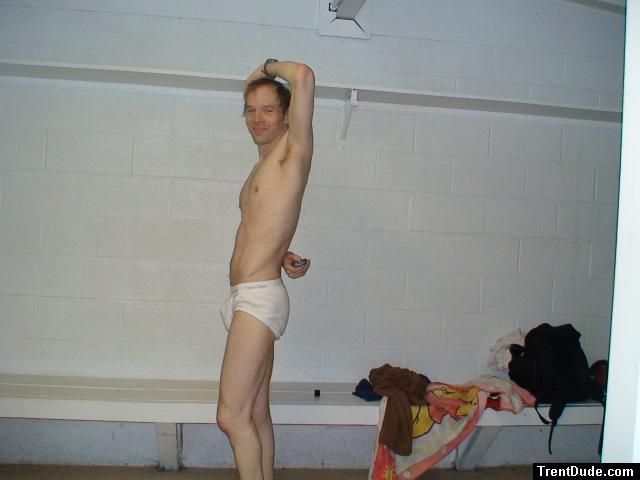 Calvin klein Hip Brief (S) in the swim locker room