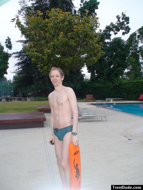 Trying out to be lifeguard (in a green Nike speedo swim brief) (pouch) best!