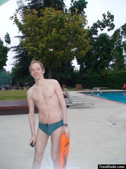 Trying out to be lifeguard (in a 32" waiste green Nike speedo swim brief) best