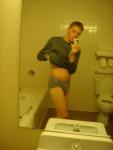 Nike grey Climacool shirt, Grey hanes briefs -