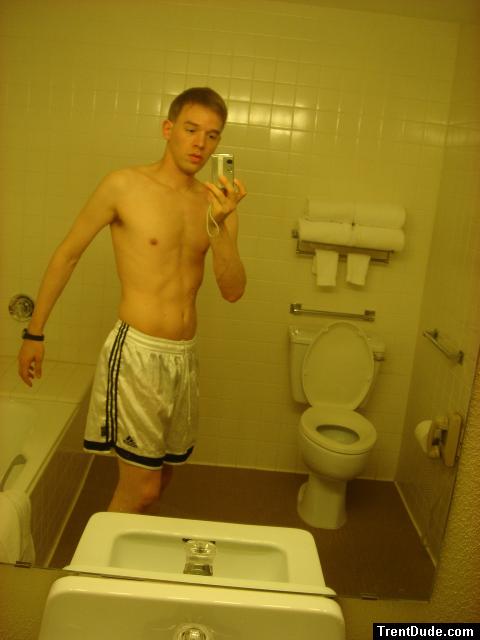 White addidas basketball shorts - shirtless