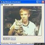 Trent with cat