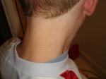 short hair neck