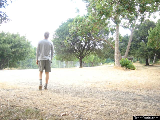 outside - back