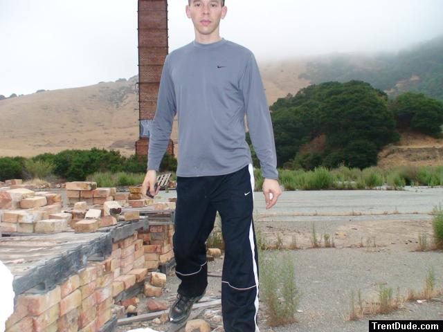Brickyard photoshoot.  Nike Dri-Fit long sleve shirt and track pants (for sale)