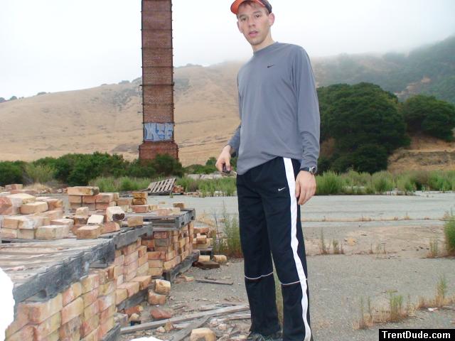 Brickyard photoshoot.  Nike Dri-Fit long sleve shirt and track pants (for sale)