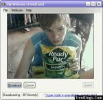 starving model eating spinach