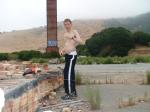 Brickyard photoshoot.   Nike track pants and broken in jockey sport underwear (for sale)