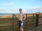 Right before I went to rope some cattle