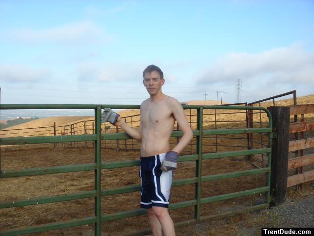Right before I went to rope some cattle