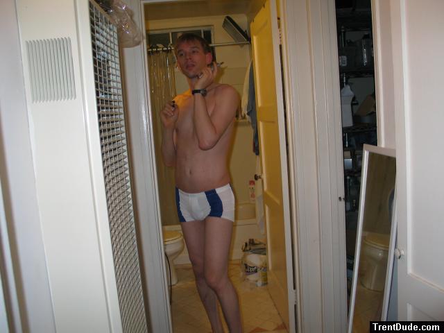 I like talking on the phone in my boxers