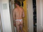 Little thong butt