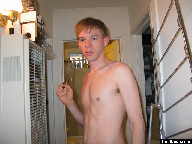 shirtless with chest muscles