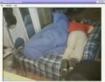 (Crashed in bed - backside)