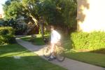 Biking to school